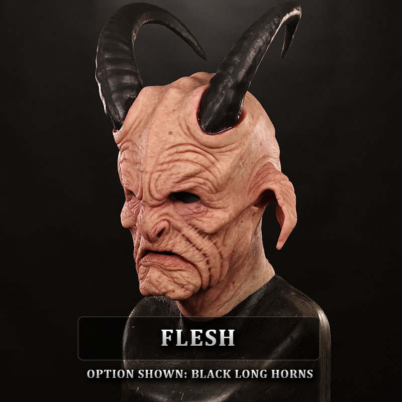 Baphomet Silicone Half Mask