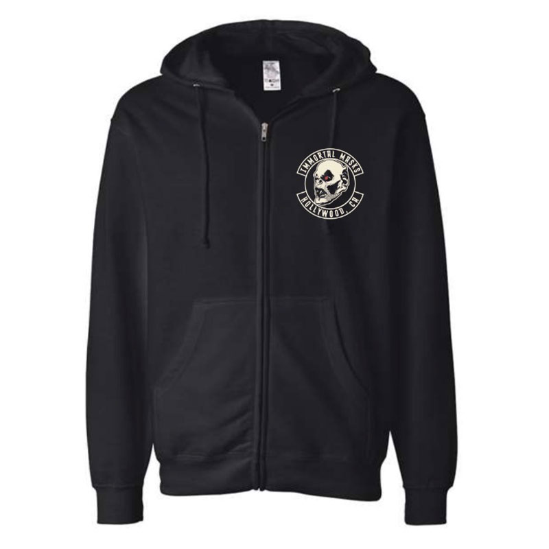 Script Hoodie Zip - Mens
