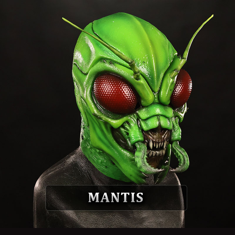 Insectoid Silicone Mask