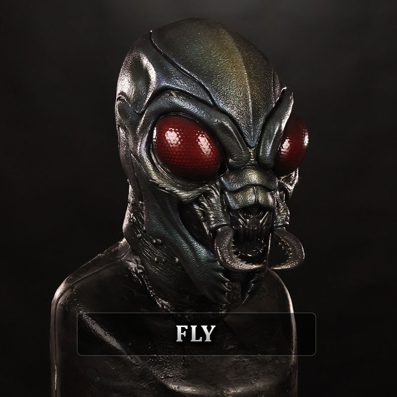 Insectoid Silicone Mask