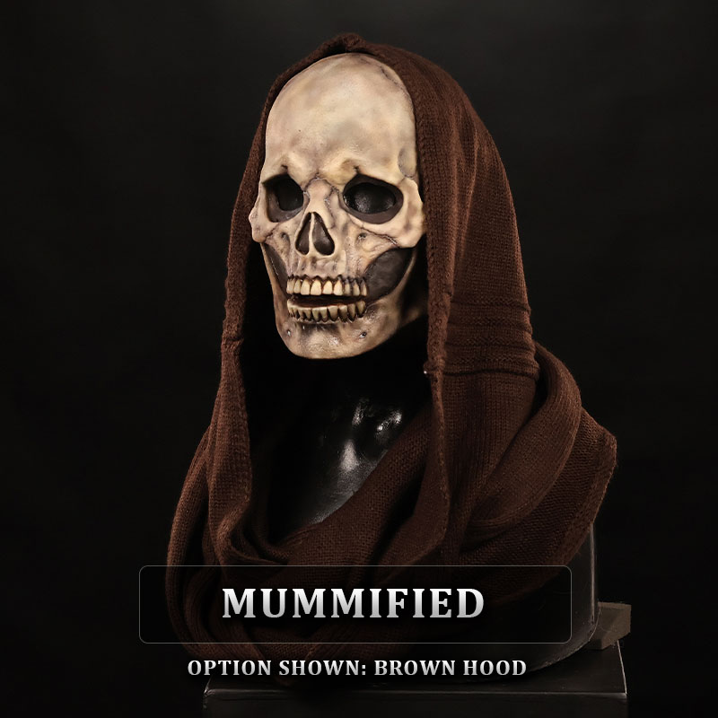 IN STOCK - Widow Mummified Silicone face - Female Fit