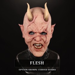 IN STOCK - Mephisto Flesh with Curved Horns