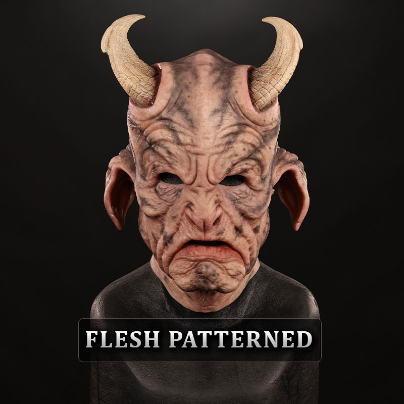 Baphomet Silicone Half Mask