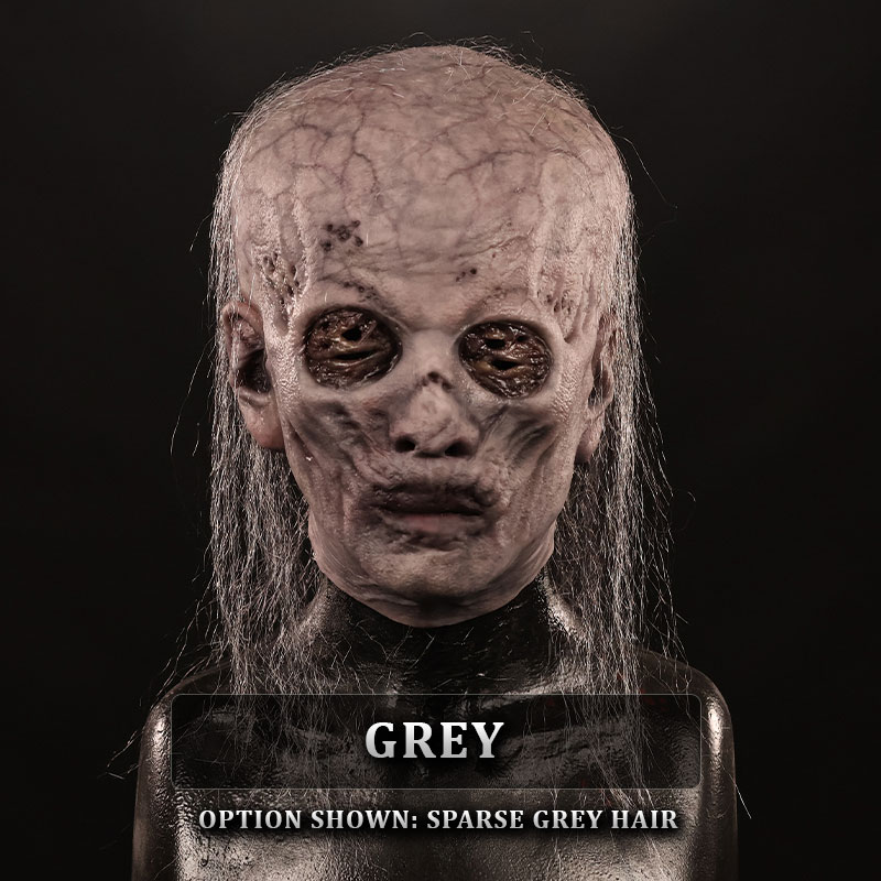 IN STOCK - Departed Grey with sparse hair Female Fit