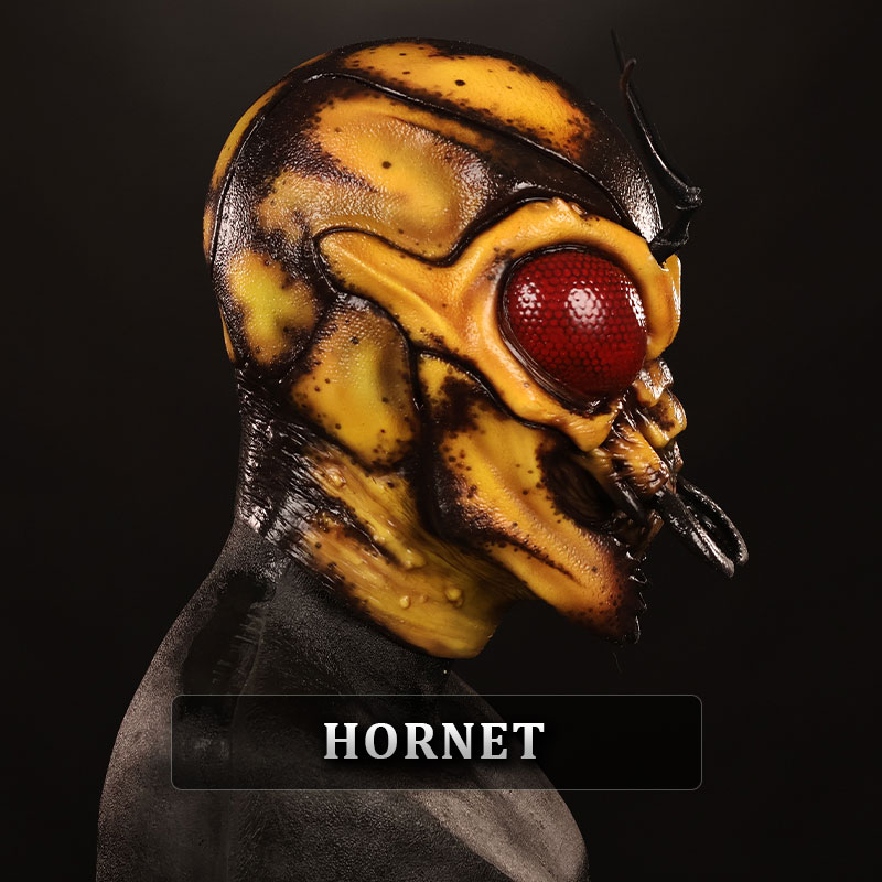 Insectoid Silicone Mask