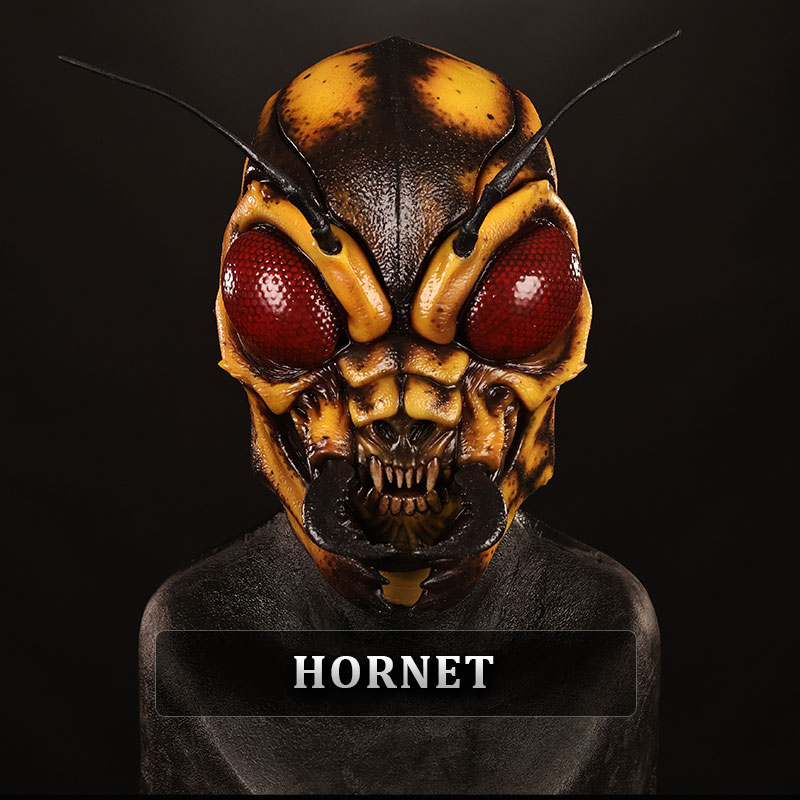 Insectoid Silicone Mask