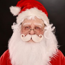 Santa Silicone Half Mask