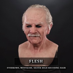 IN STOCK - Fred Flesh with Receding Hair, Brows, Mustache