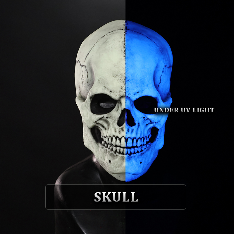 Skull Silicone Half Mask