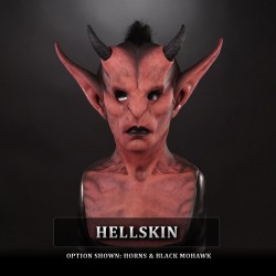 IN STOCK - Pixie Hellskin with horns and Mohawk Female Fit