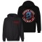 Barlow Blue Hoodie Pullover - Mens