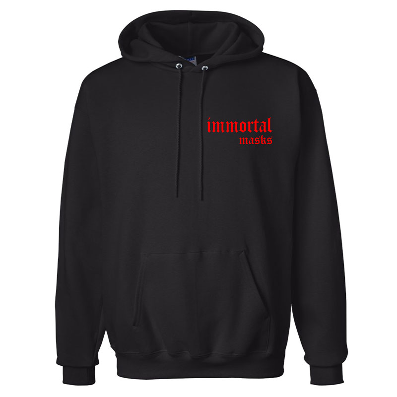 Barlow Blue Hoodie Pullover - Mens