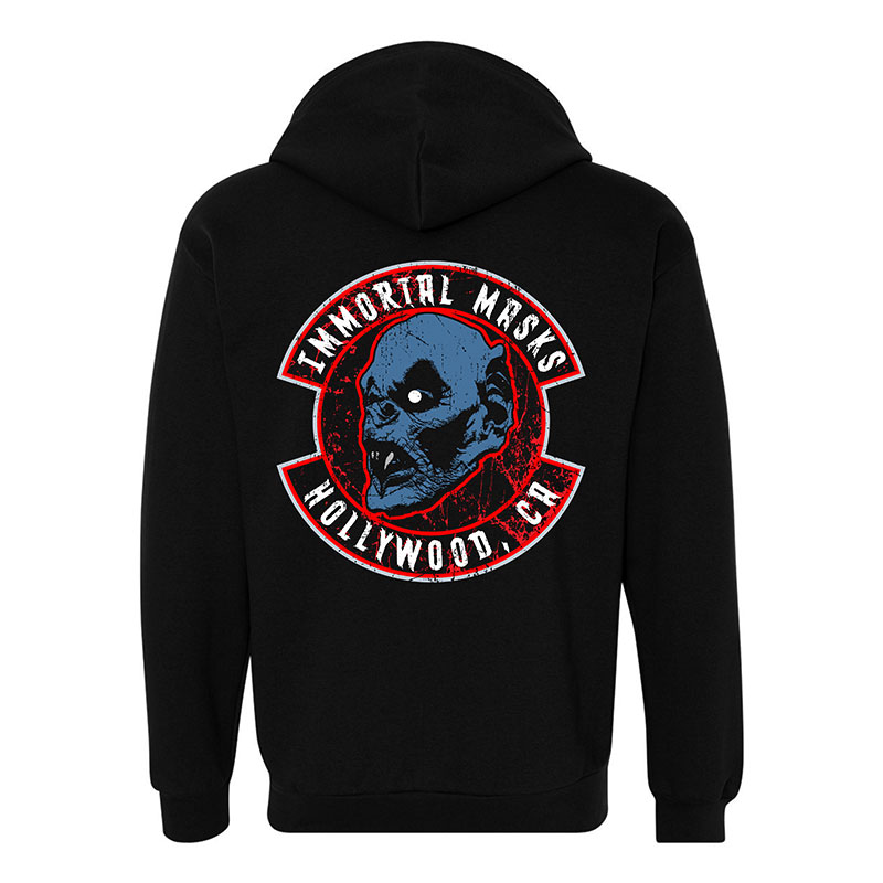 Barlow Blue Hoodie Zip Up - Mens