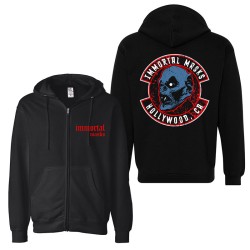 Barlow Blue Hoodie Zip Up - Mens