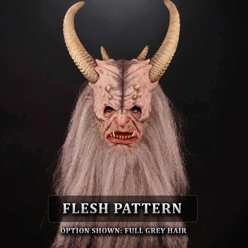 Krampus Silicone Half Mask