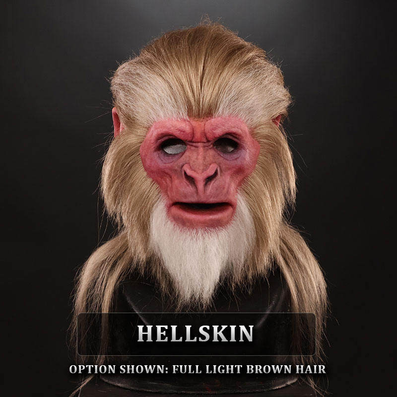 Simian Silicone Half Mask