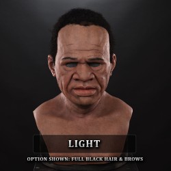 IN STOCK - Desmond Light with Full Hair, Brows