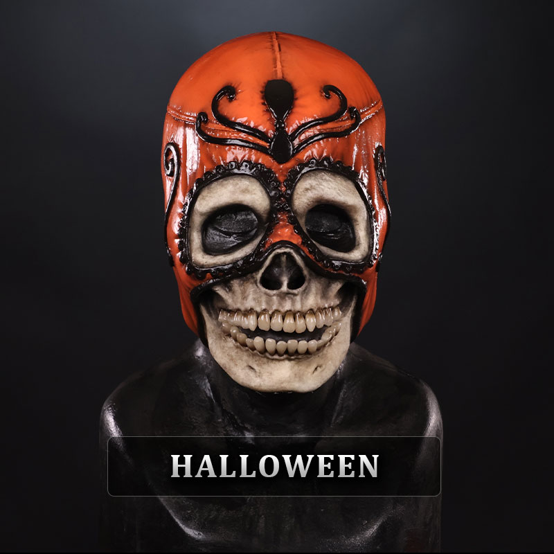 Calavera Silicone Half Mask