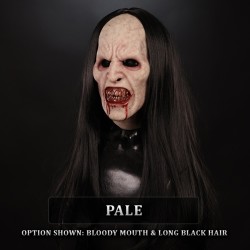 IN STOCK - Vamp Pale Bloody Mouth and long hair Female Fit