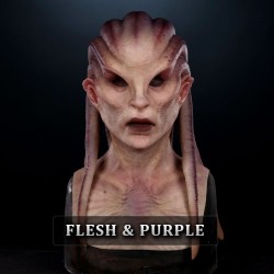 IN STOCK - Andromeda Flesh and Purple Female Fit