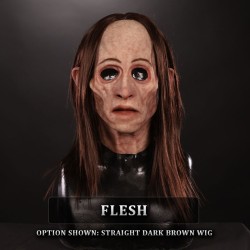 IN STOCK - Zelda Flesh Female Fit with Dark Brown Straight Wig