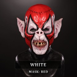 IN STOCK - Camazotz White with Red mask