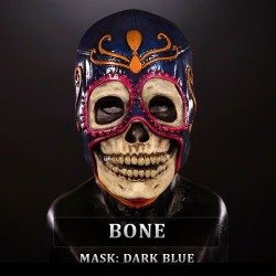 IN STOCK - Calavera Bone and Dark Blue
