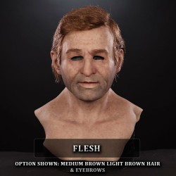 IN STOCK - Professor Flesh with Eyebrows and Punched Brown Hair