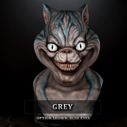 IN STOCK - Cheshire Grey with Blue Eyes