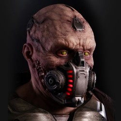 Cyanide Silicone Mask