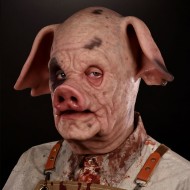 Pig Silicone Half Mask
