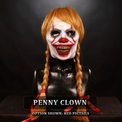 IN STOCK - Crazy Penny Clown Silicone face - Female Fit 