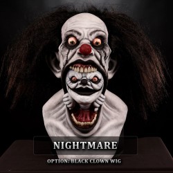 IN STOCK - Clownception Nightmare with Black Hair