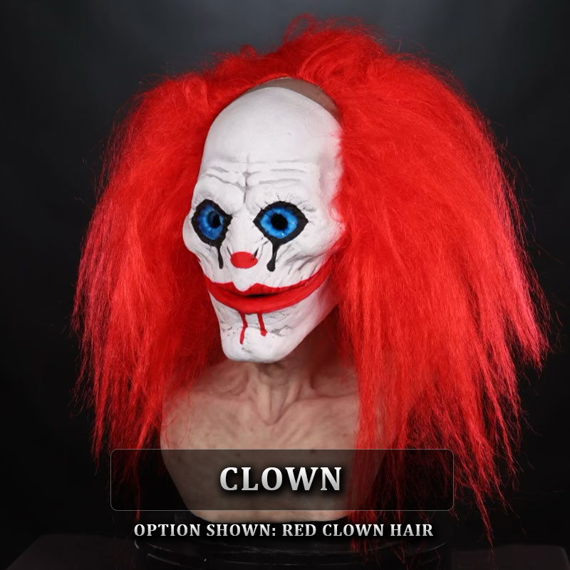 IN STOCK - Lurker Clown with Red Clown Hair