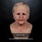 IN STOCK - Elderly Flesh with Full Hair and Eyebrows