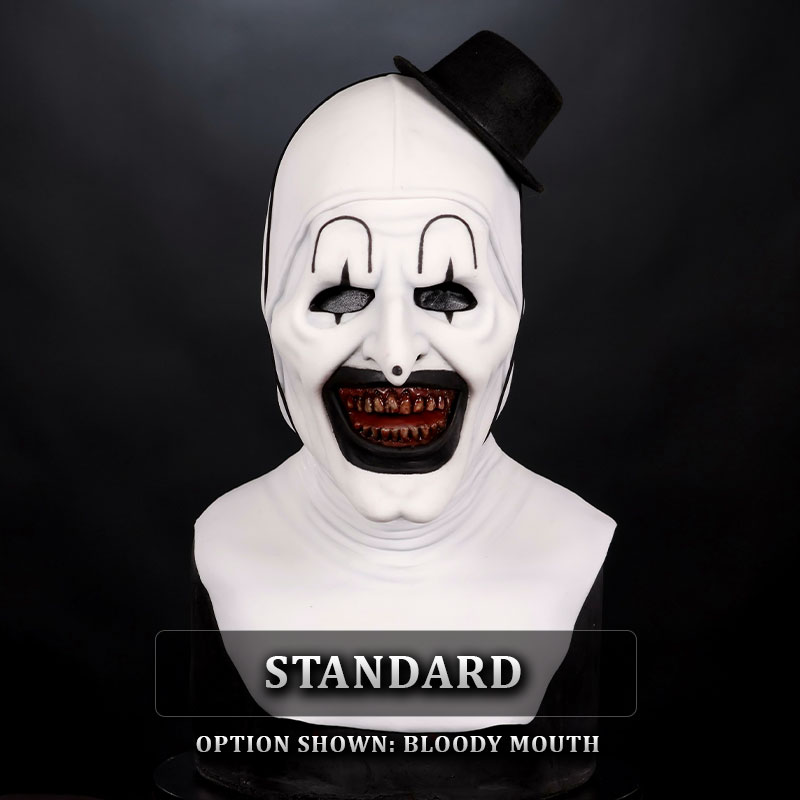 art the clown realistic mask