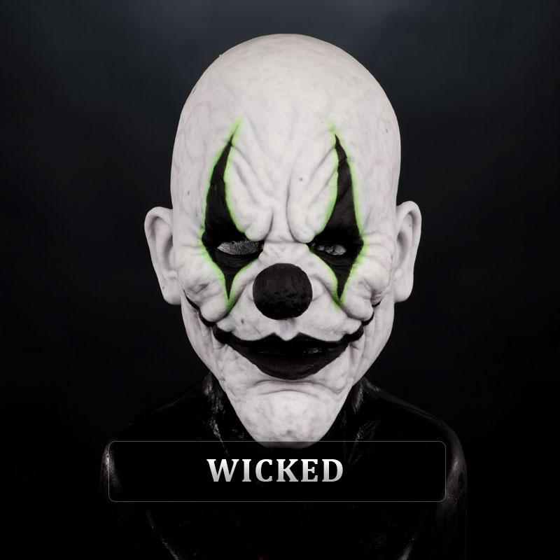 Whispers the Clown Silicone Half Mask
