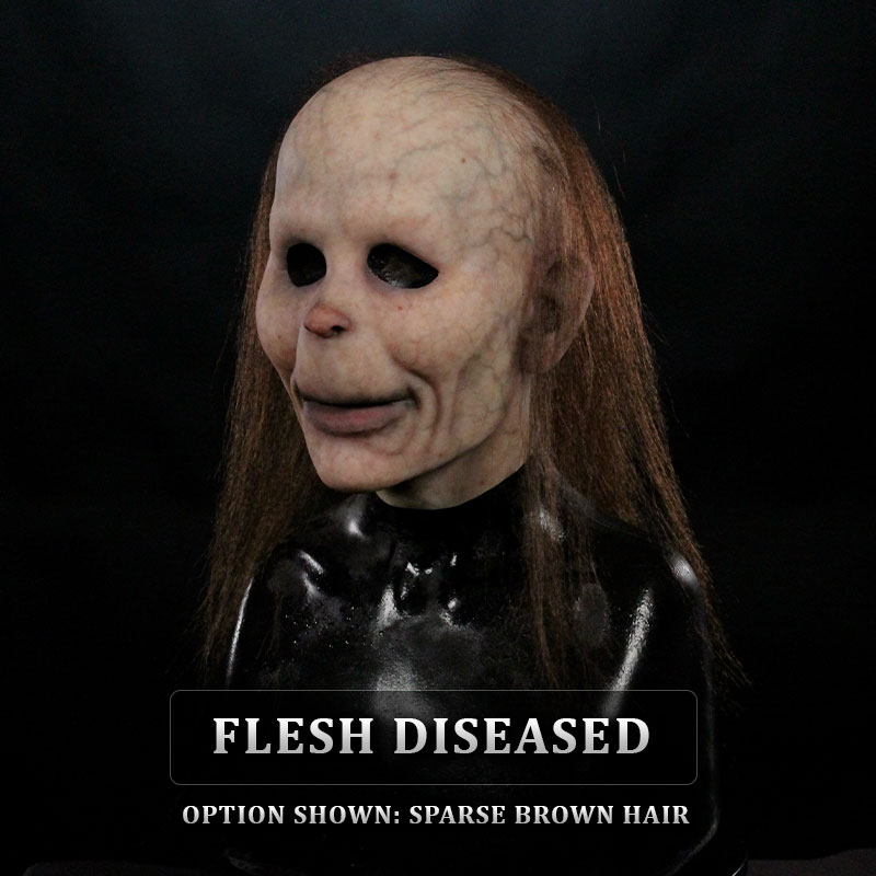 IN STOCK - Cindy Female Fit Flesh Diseased with Sparse Brown Hair