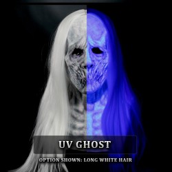 IN STOCK - La Llorona UV Ghost with Hair Female Fit