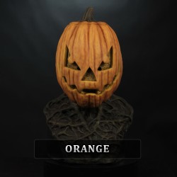 IN STOCK - Jackolantern Orange with Lights