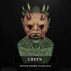 IN STOCK - Envy Green with Flesh Face