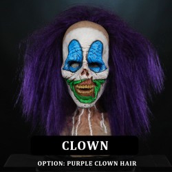 IN STOCK - Ghastly Clown with Purple Hair