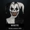 IN STOCK - Harlequin White Black and White cowl & Bells Female Fit
