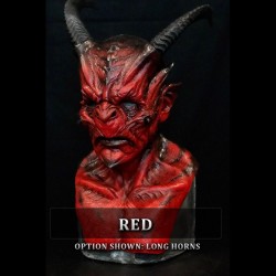 IN STOCK - Demon Red Long Horns