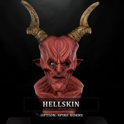 IN STOCK - Diablo Hellskin with Spire Horns