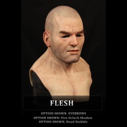 IN STOCK - Tough Guy Flesh Eyebrows and Five o'clock shadow