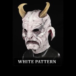 IN STOCK - Baphomet White Patterned