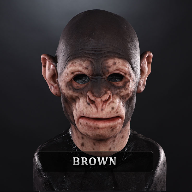 Simian Silicone Half Mask