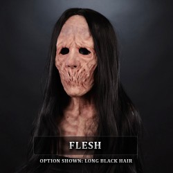 IN STOCK - La Llorona Flesh with Long Black Hair Female Fit