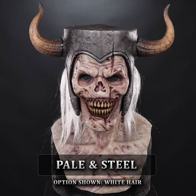 IN STOCK - Warlord Pale & Steel with Hair